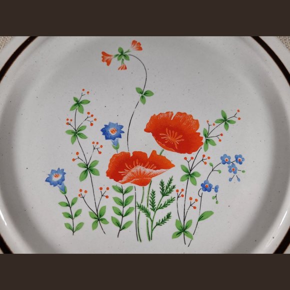 Haniwa Stoneware Mayfield – Pair of Vintage Dinner Plates - Picture 6 of 8